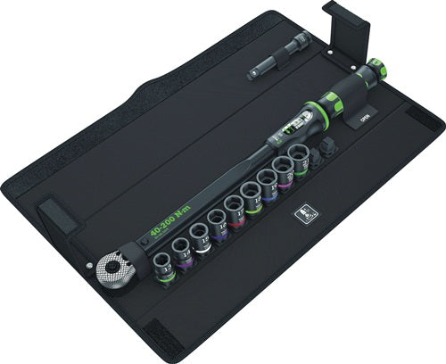Drehmomentschlüsselset Klick-Torque C 3 Set 2 11-teilig 40-200 Nm 1/2 ? WERA