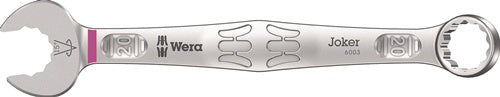 Ringmaulschlüssel 6003 Joker SW 20 mm Länge 230 mm Form A legierter Werkzeugstahl WERA