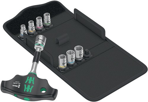Steckschlüsselsatz KK 400 RA Set 2 9-teilig 1/4 ? Anzahl Zähne 80 WERA