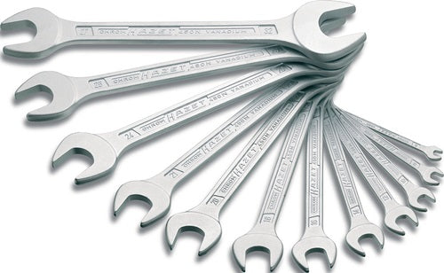 Doppelmaulschlüsselsatz 450N 10-teilig SW CV-Stahl HAZET