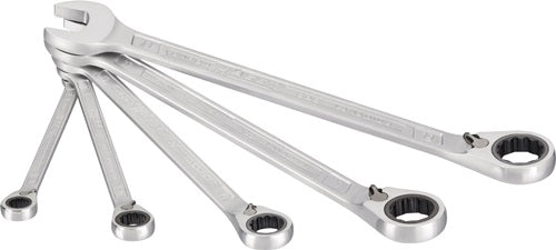 Knarrenringmaulschlüsselsatz 606/5 5-teilig Schlüsselweißen 8-19 mm umschaltbar HAZET