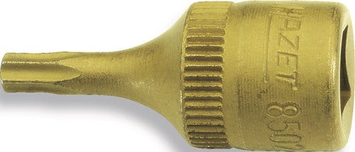 Steckschlüsseleinsatz 8502 1/4 ? T27 Länge 28 mm HAZET