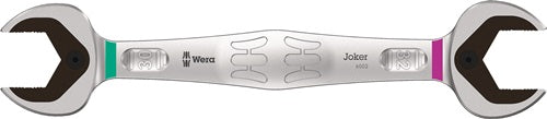 Doppelmaulschlüssel 6002 Joker 30 x 32 mm Länge 305 mm matt verchromt WERA