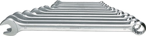 Ringmaulschlüsselsatz 7 XL-012 12-teilig Schlüsselweiße 10-32 mm Form A CV-Stahl GEDORE