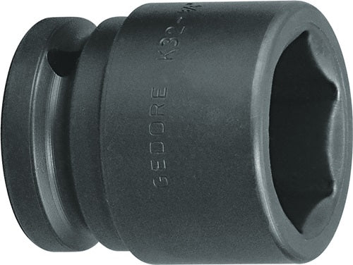 Kraftschraubersteckschlüsseleinsatz K 19 1/2 ? Schlüsselweiße 17 mm Länge 38 mm GEDORE