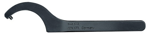Hakenschlüssel mit Zapfen DIN 1810 B für Muttern-Außen-Ø 180 - 195 mm Zapfen-Ø 100 mm AMF