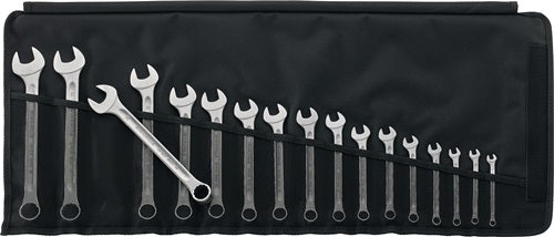 Ringmaulschlüsselsatz 13/17 17-teilig Schlüsselweiße 6-22 mm Form A Chrom-Alloy-Stahl STAHLWILLE