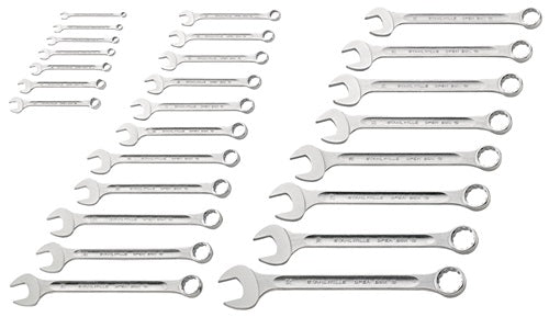 Ringmaulschlüsselsatz 13/26 26-teilig Schlüsselweiße 6-32 mm Form A Chrom-Alloy-Stahl STAHLWILLE