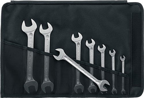 Doppelmaulschlüsselsatz 10/8 8-teilig SW6-22 mm Chrom-Alloy-Stahl verchromt STAHLWILLE