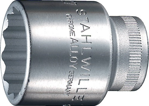 Steckschlüsseleinsatz 50 1/2 ? 12-kant Schlüsselweiße 15 mm Länge 38 mm STAHLWILLE