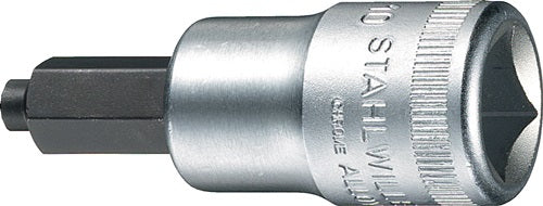 Steckschlüsseleinsatz 54 IC 1/2 ? Innen-6-kant mit Zapfen Schlüsselweiße 6 mm Länge 60 mm STAHLWILLE