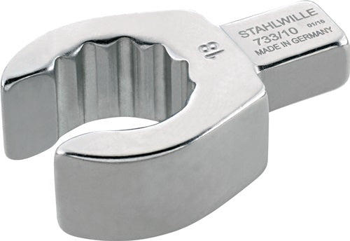 Einsteckringschlüssel 733/10 14 Schlüsselweiße 14 mm 9 x 12 mm Chrom-Alloy-Stahl STAHLWILLE