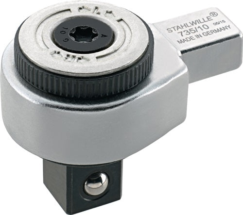 Einsteckumschaltknarre 735/40 3/4 ? 14 x 18 mm Chrom-Alloy-Stahl STAHLWILLE