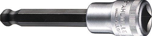 Steckschlüsseleinsatz 54 KK 1/2 ? Innen-6-kant Schlüsselweiße 5 mm Länge 100 mm STAHLWILLE