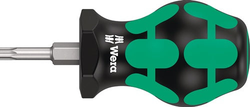 Schraubendreher 367 TORX® Stubby Größe T 20 Klingenlänge 25 mm 2-Komponentengriff Rundklinge WERA