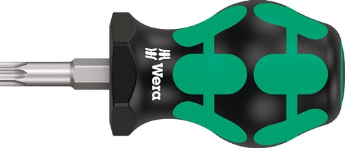 Schraubendreher 367 TORX® Stubby Größe T 30 Klingenlänge 25 mm 2-Komponentengriff Rundklinge WERA