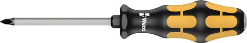 Schraubendreher 918 SPZ Größe PZD 3 Klingenlänge 150 mm 2-Komponentengriff 6-Kant Klinge / Ansatz Schlagkappe WERA
