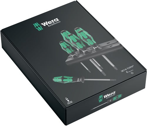 Schraubendrehersatz 367/6 6-teilig TORX® 2-Komponentengriff Rundklinge WERA – Ansicht 5