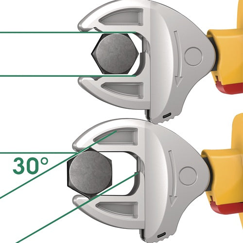 Maulschlüssel 6004 Joker VDE 7 - 10 mm Länge 119 mm WERA – Ansicht 3