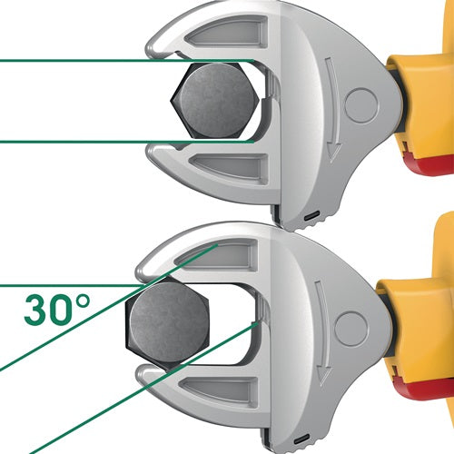 Maulschlüssel 6004 Joker VDE 10 - 13 mm Länge 155 mm WERA – Ansicht 3