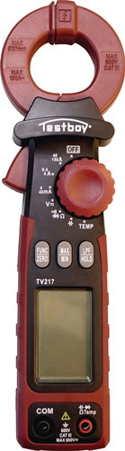 Leckstromzange TV 217 Messbereich 1µA – 150A(AC) Zangenöffnung 27 mm TESTBOY