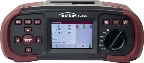 Installationsprüfgerät TV 456 zur Prüfung elektrischer Anlagen TESTBOY