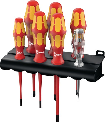 Schraubendrehersatz 160 iS/7 7-teilig Schlitz / PH / +-(SL / PZD) extra slim VDE WERA