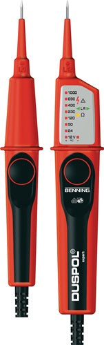 Spannungs-/Durchgangsprüfür DUSPOL® expert 12-1000 V AC/DC CAT IV 600V/CAT III 1000 V BENNING