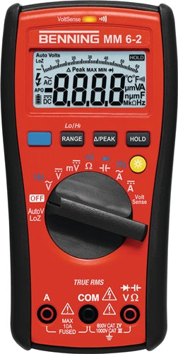 Multimeter MM 6-2 0000 V -1000 V AC/DC TRUE RMS BENNING