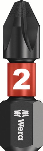 Bitgroßpackung 1/4 ? PH 2 Länge 25 mm DIN ISO 1173 Form C 63 20 Bits / Kunststoffbox WERA – Ansicht 3