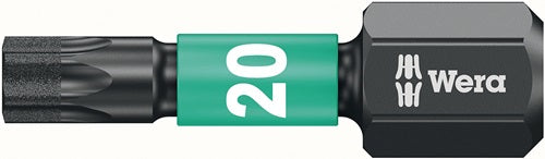 Bit IMPAKTOR DC T20 Länge 25 mm 1/4 ? C63 Impaktor DC Box mit 10 Bits WERA