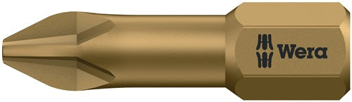 Bit 851/1 TH 1/4 ? PH 3 Länge 25 mm Torsionszone extrahart WERA - VPE: 10