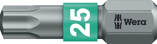 Bit 867/1 BTZ 1/4 ? T 15 Länge 25 mm BiTorsion zähhart WERA - VPE: 10
