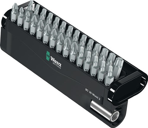 Bitsortiment Bit-Check 30 Wood 2 30-teilig PH/PZD/TX WERA
