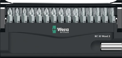 Bitsortiment Bit-Check 30 Wood 2 30-teilig PH/PZD/TX WERA – Ansicht 4