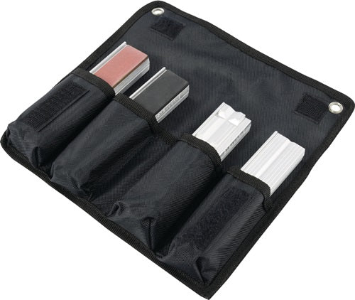 Rohr-/Schutzbackenset für Backenbreite 120 mm 8 teilig in Tasche Aluminium HEUER