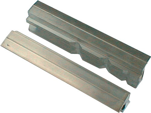 Schraubstockschutzbacke 47/5 P für Backenbreite 160 mm Prismen Aluminium HAARHAUS