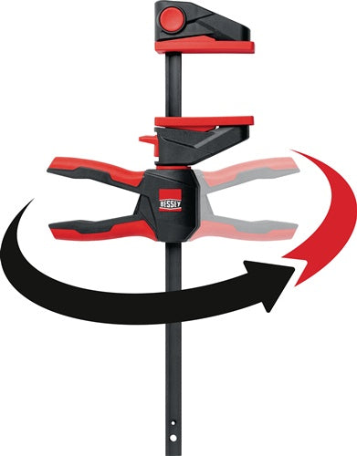 Einhandzwinge EZ360 Spannweiße 150 mm Ausladung 80 mm Spreizweiße 195 - 315 mm BESSEY