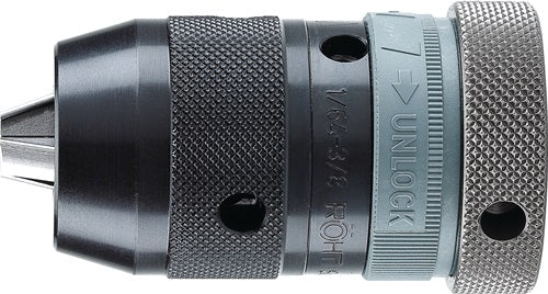 Schnellspannbohrfutter Supra SK Spann-Ø 1-13 mm B 12 für Rechts- und Linkslauf RÖHM