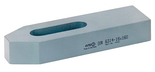 Spanneisen DIN 6314 für T-Nut 12 + 14 + 16 mm Länge 125 mm AMF