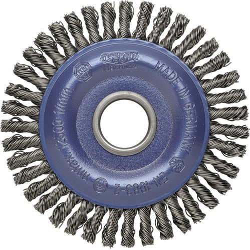 Rundbürste Ø 125 mm Drahtstärke 035 mm Stahl 6 mm 12500 min-¹ OSBORN