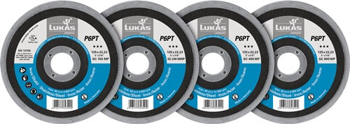 Polierteller P6PT Ø 125 mm Bohrungs-Ø 2223 mm schräg LUKAS