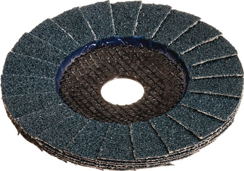 Fächerscheibe V2 POWER ZK Ø 125 mm Körnung 40 flach Stahl Zirkonkorund 10 LUKAS - VPE: 10 – Ansicht 5