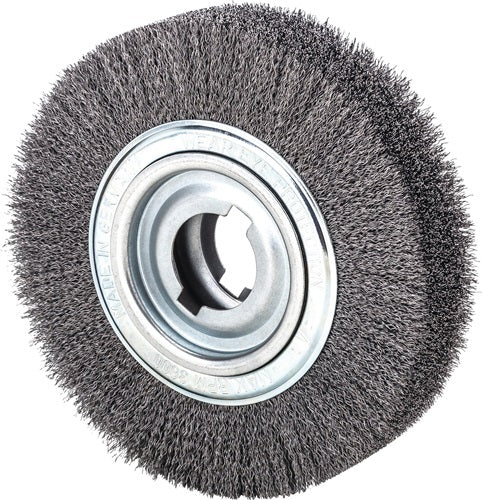 Rundbürste Ø 250 mm Drahtstärke 035 mm Stahl 60 mm 3600 min-¹ LESSMANN