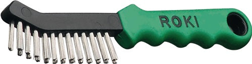 Drahtbürste ROKI® Länge 225 mm 035 mm VA 2-reihig LESSMANN