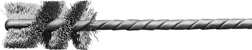 Düsenbürste Ø 10 mm Schaft 38 mm Drahtstärke 012 mm Stahl 25 mm LESSMANN