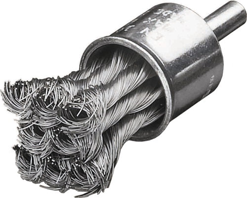 Pinselbürste Ø 22 mm Drahtstärke 035 mm Stahl LESSMANN