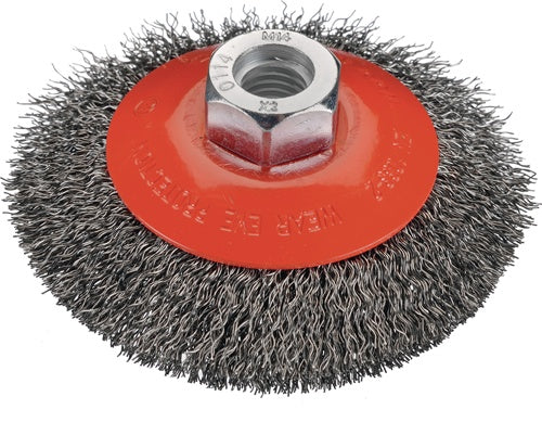 Kegelbürste Ø 100 mm Drahtstärke 03 mm Stahl 16 mm 12500 min-¹ OSBORN