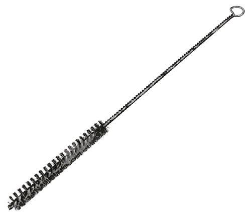 Düsenbürste Länge 300 mm Ø 25 mm 015 mm VA gewellt Besatzlänge 100 mm mit Öse OSBORN