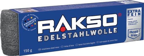 Edelstahlwolle extra fein 00 150 g RAKSO